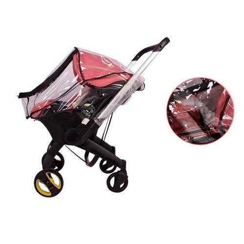 Transparent baby car - transparent, rain